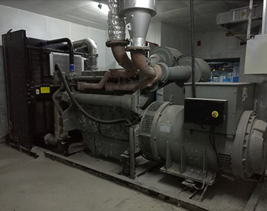 CA88官网800KW/400V陆用发电机应用于某房地产项目